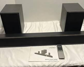 Vizio Sound Bar  Sony Speakers