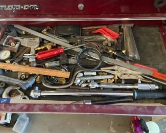 Super Sized Socket Wrench Mystery Drawer Lot