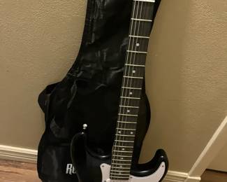 Rock Jam Black Stratocaster