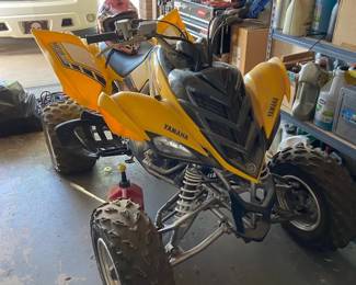 Yamaha Raptor 700R Quad, Helmet, and More