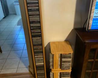CDs  Stands.