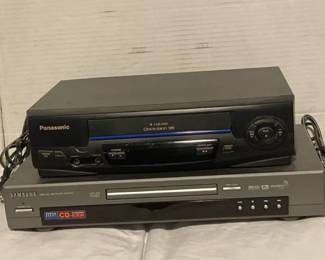 DVD  VHS Player