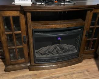 Electric Fireplace  Mantle