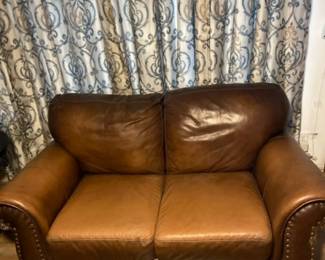 LeatherLike Loveseat