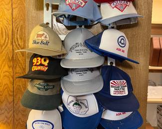 Lots of great sports and baseball caps
