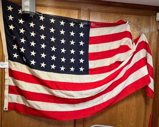 This flag is 9 feet x4 feet!!! Super cool!