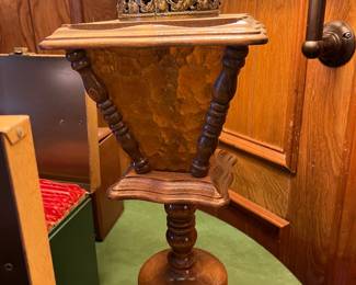 Close-up of the Vintage lamps