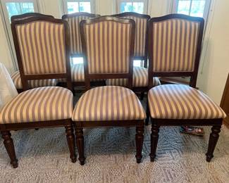 Six dining room chairs