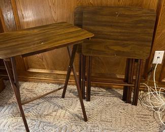For Vintage wooden Looking trays