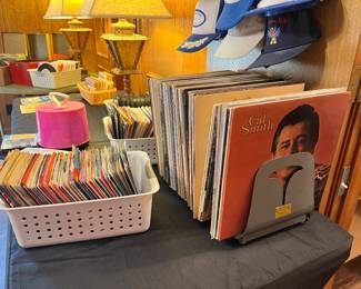So so many 45s and LP’s
