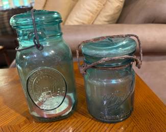 Vintage Glass jars
