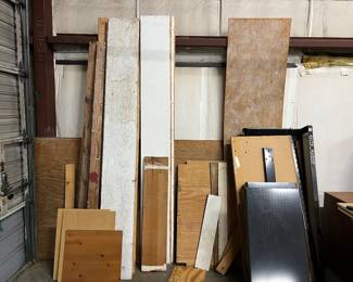 Wood for shelving 
