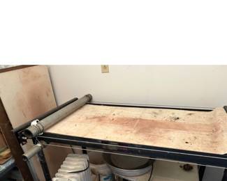 Clay slab roller