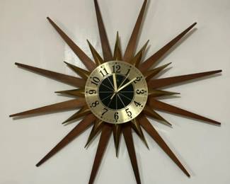 MCM Welby Starburst Clock
