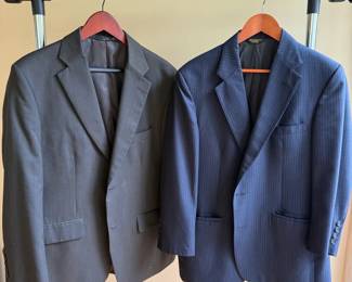 Haggar  John Weitz Pinstripe Suit Jackets