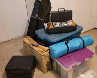 Camping Equipment Lot