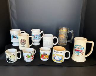 Travel Souvenir Mug Lot 10 Mugs