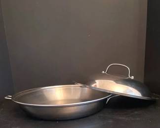 Saladmaster 12 Skillet Saute Pan 316Ti Titanium Stainless Steel