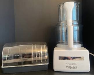 Magimix Cuisine Compact 4200XL Food Processor with Attachments Working