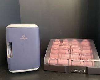 Saranghae Beauty Fridge, and Remington 20 Set of Hot Rollers