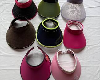 Vibrant Visor Lot  Athletic Womens Sun Visors
