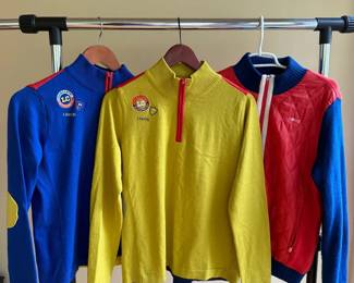 Louis Castel Sweater Lot, 3 Colorful Jackets