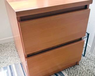 Wood night stand