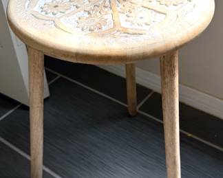 Wooden side table