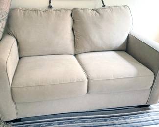 Upholstered loveseat