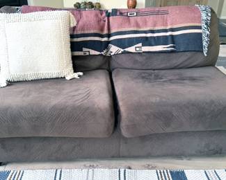 Cloth loveseat