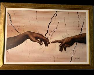 "Creation" Art Print by H. Mavruk