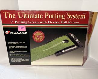 9 foot turf with automatic ball return