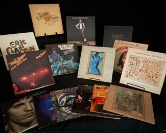 Classic Rock Vinyl Record Collection  Neil Young, Eagles, Clapton, Seger, Santana  More