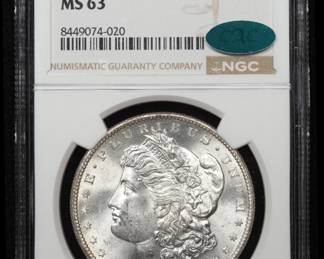 1878-S NGC CAC Morgan Silver Dollar