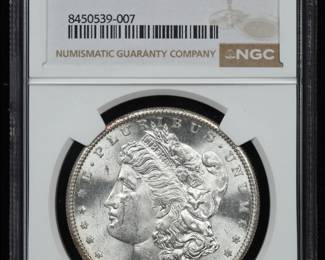 BU/GEM NGC Graded Morgans