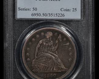 10+ Seated Liberty Silver Dollars