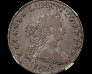 1805 Draped Bust Silver Dollar