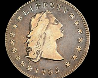 1795 Flowing Hair Silver Dollar
