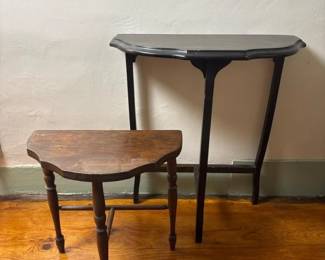 144 twowoodensidetablesintraditionalst