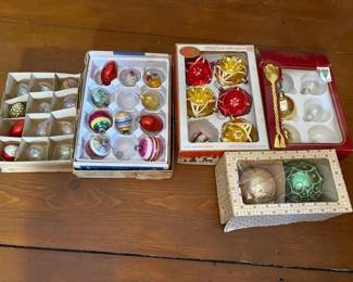 018 vintageglasschristmasornaments