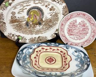 079 vintageceramicplattersplates