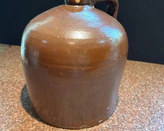 297 antiquestonewarejugwithhandle