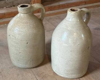 215 pairofvintagestonewarejugs