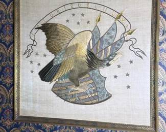 039 framedembroideredpatrioticeagletexti