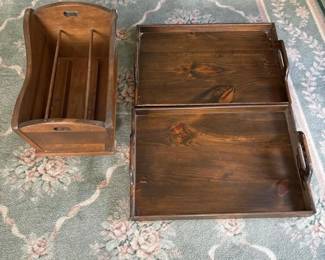 176 woodmagazineholderandservingtraysc
