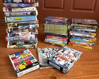 112 vintagevhstapesdvdsandpcgamesasso