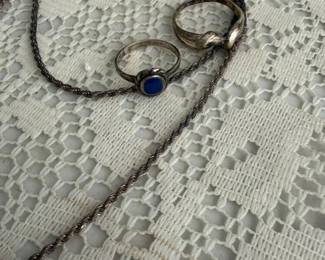 058 sterlingsilverropechainnecklaceand