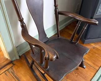 147 sikeschaircompanywoodenrockingchair