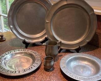 198 collectionofpewteritems