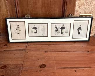 109 325x105framedchinesefiguralworks